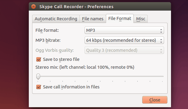 Como gravar chamadas do Skype no Ubuntu