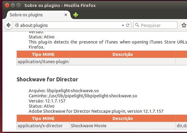 Como instalar o Adobe Shockwave Player no Linux