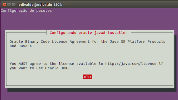 Como instalar o Oracle Java no Debian via repositório