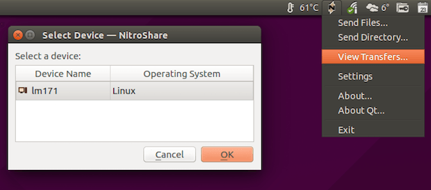 Como instalar o app de transferência de arquivos NitroShare