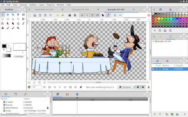 Animações no Linux - conheça e instale o Synfig Studio