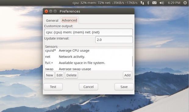 Indikator Sysmonitor – lihat cara menginstal di Ubuntu