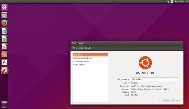 depois de instalar o ubuntu 15.04