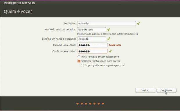 atualizar para o Ubuntu 15.04 usando o disco