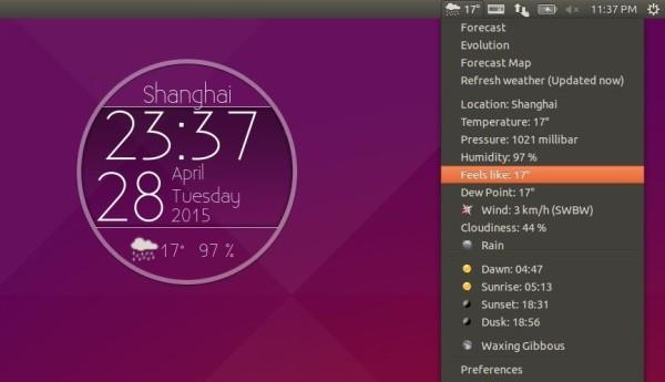 Previsão do tempo: Como instalar o My Weather Indicator no Ubuntu
