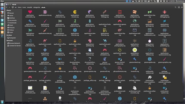 Como instalar o conjunto de ícones Masalla no Ubuntu