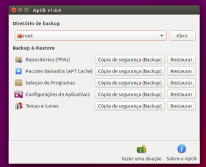 Instal Aptik di Ubuntu dan Derivatif