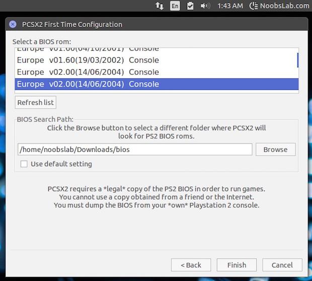 Como instalar o emulador de jogos de PS2 PCSX2 no linux