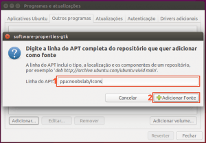 Como adicionar repositórios no Ubuntu sem usar o terminal