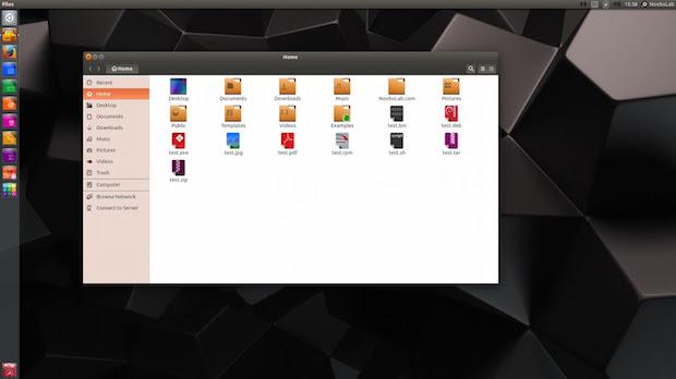 Instalando o conjunto de ícones Square-Beam no Ubuntu
