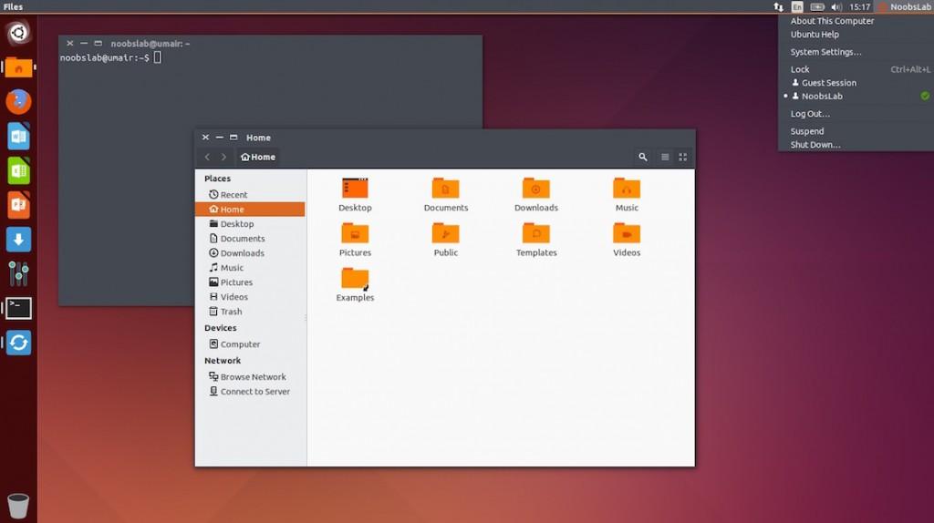 Instalando o tema Ubuntu Touch no Ubuntu