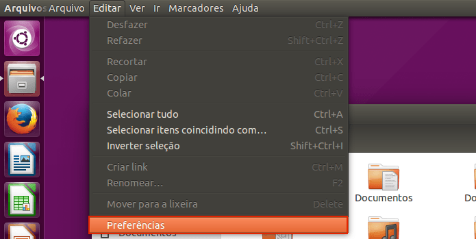 Adicionando uma opção para excluir arquivos permanentemente no Nautilus