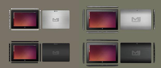 tablet da MJ Technology com Ubuntu