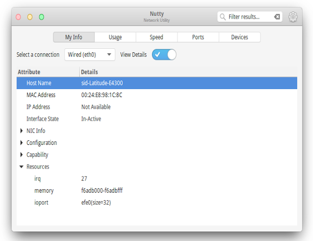 Como instalar o utilitário de rede Nutty no elementary OS