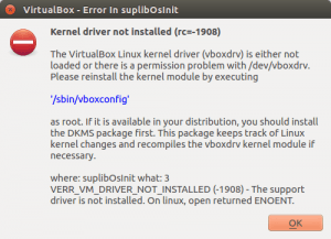 /sbin/vboxconfig não está funcionando? Veja como resolver