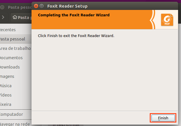Como instalar o leitor de PDF Foxit Reader no Linux