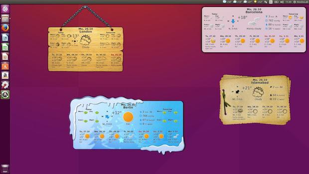 Gis Weather: um Widget de tempo altamente personalizável para seu desktop Linux