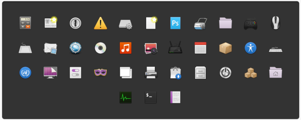 Instalando os conjuntos de ícones Moka e Faba no Ubuntu