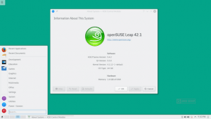 OpenSUSE Leap 42.1 – Tour e visão geral em vídeo e screenshots