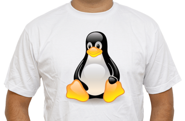 Resultado do sorteio de uma camiseta Tux