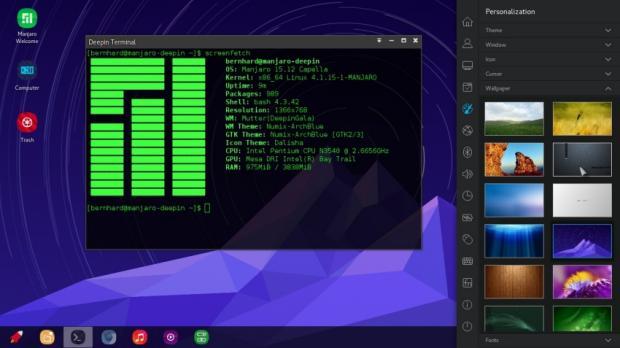 Manjaro Linux Deepin 15.12 está disponível para download