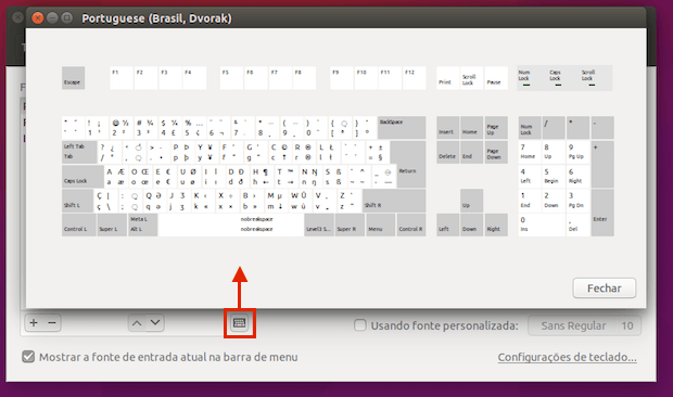 Como configurar o layout do teclado no Ubuntu Linux