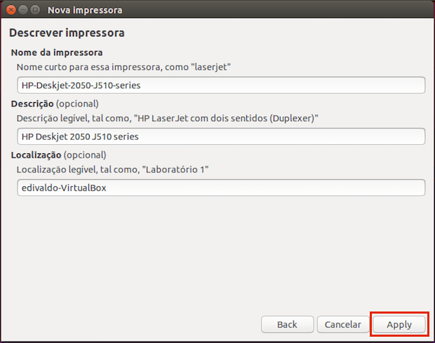 Como instalar uma impressora no Ubuntu