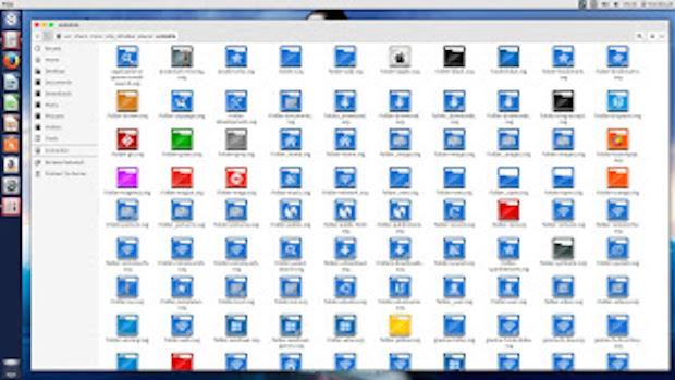 Instalando o conjunto de ícones Lila-HD no Ubuntu