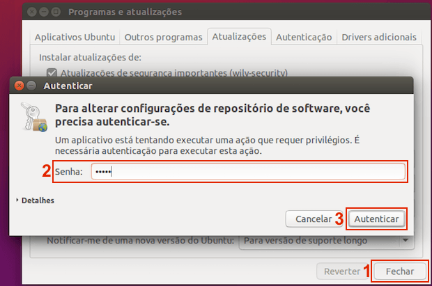 Como configurar o Ubuntu para avisar que existe uma nova versão