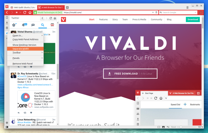 Como instalar o navegador Vivaldi no Linux