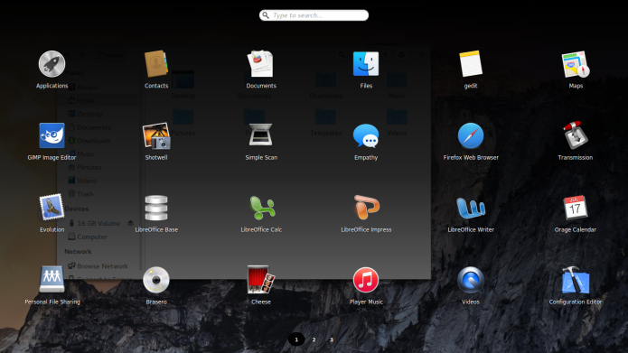 Gmac - um Linux com cara de Mac OS X