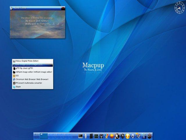 Conheça Macpup - um Puppy Linux com visual de MacOS Conheça Macpup - um Puppy Linux com visual de MacOS