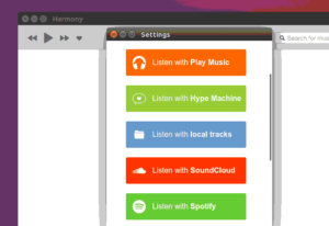 Como instalar o Harmony Music Player no Ubuntu, Mint e Arch Linux