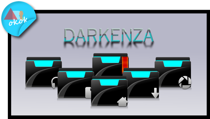 Embeleze seu Ubuntu com o conjunto de ícones Darkenza