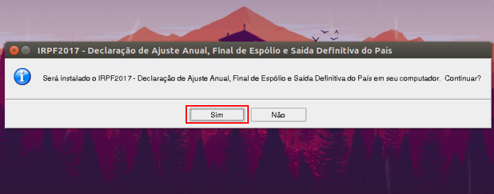 Como instalar o IRPF 2017 no Linux