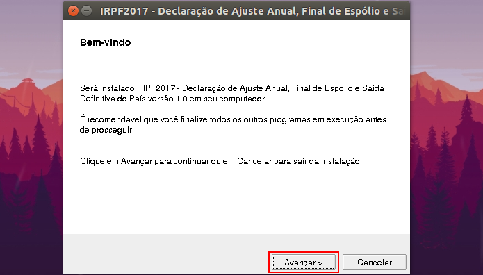 Como instalar o IRPF 2017 no Linux
