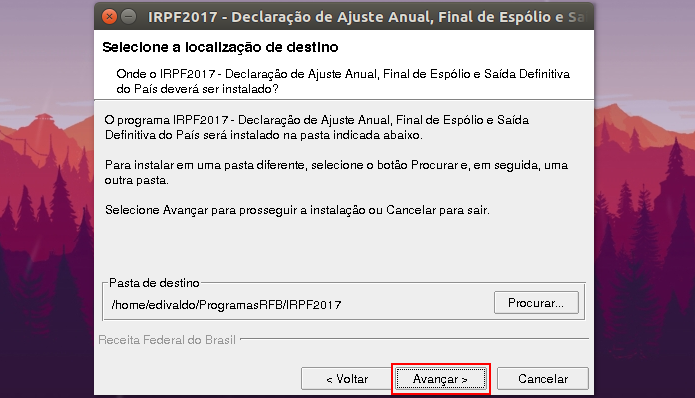 Como instalar o IRPF 2017 no Linux