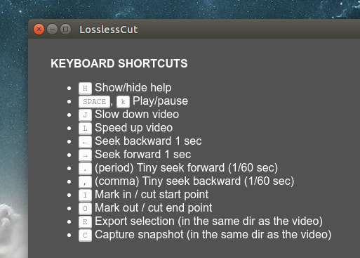 Como instalar o editor de vídeos LosslessCut no Linux