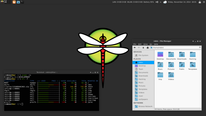 DragonFly BSD 4.8.0 já está disponível para download! Baixe agora!