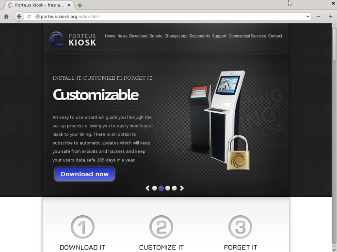 Porteus Kiosk 4.3.0 já está disponível para download! Baixe agora!