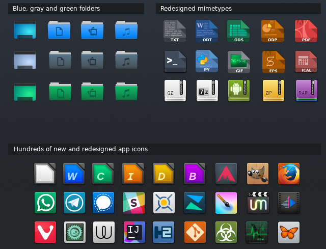 Instalando o conjunto de ícones Obisidian no Ubuntu e derivados