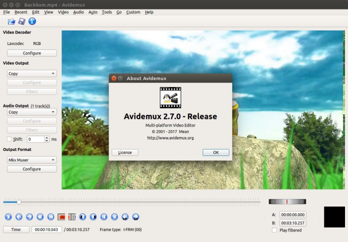 Como instalar o Avidemux no Linux via arquivo AppImage