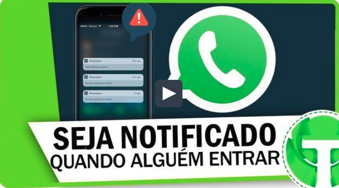 Seja notificado quando algum contato estiver online no WhatsApp