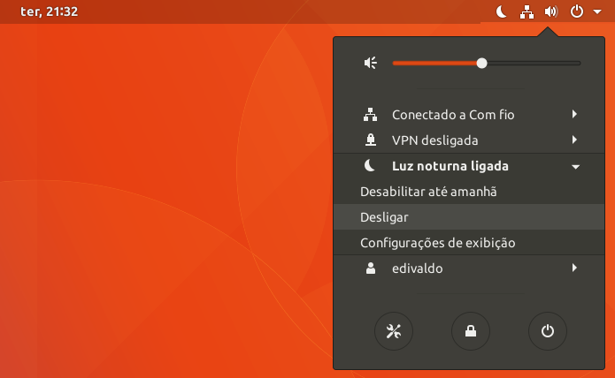 Como ativar o recurso Night Light no Ubuntu 17.10