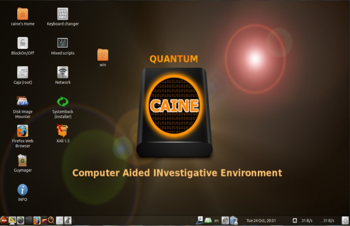 CAINE 9.0 lançado - Confira as novidades e veja onde baixar