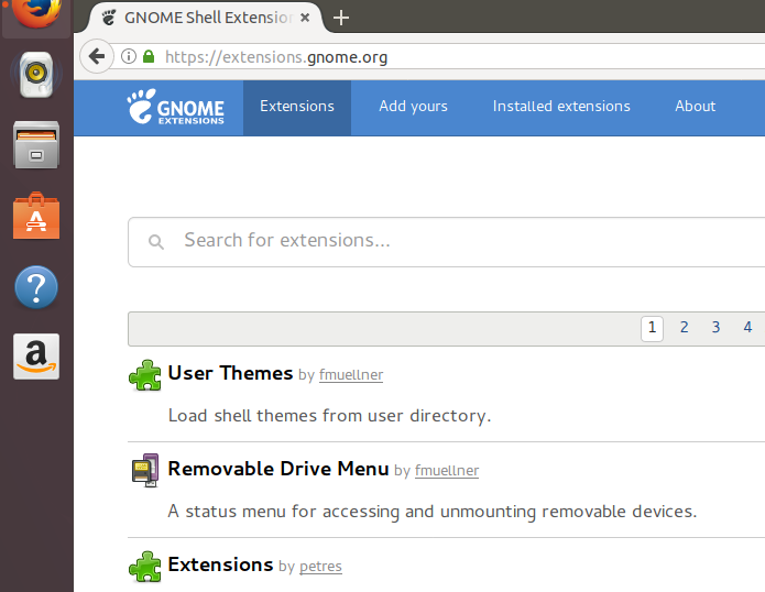 extensions.gnome.org