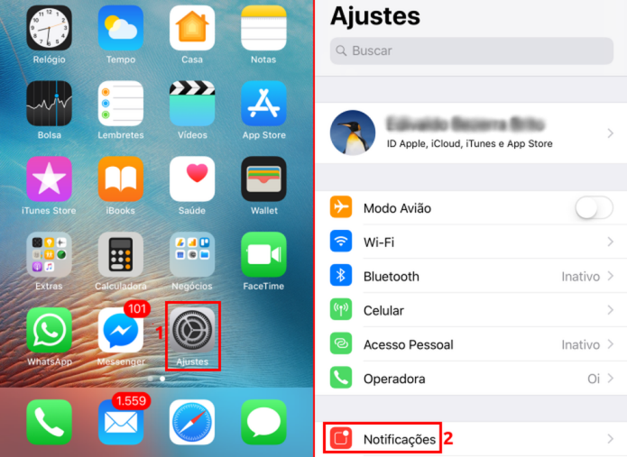 Como ocultar número de e-mails não lidos e outras notificações no iOS