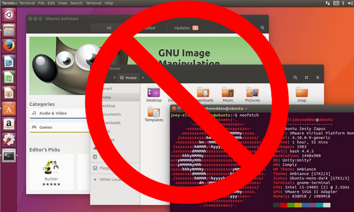 Como remover o ambiente Unity do Ubuntu 17.10 Artful Aarvark