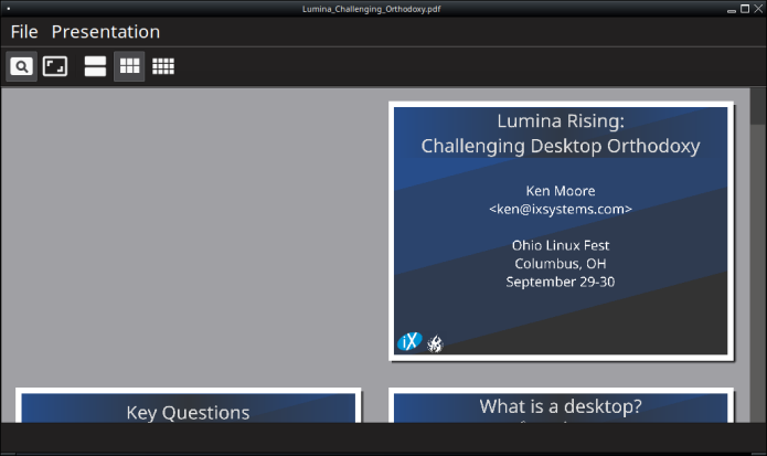 Lançado Lumina Desktop 1.4.0 com otimizações e outras novidades