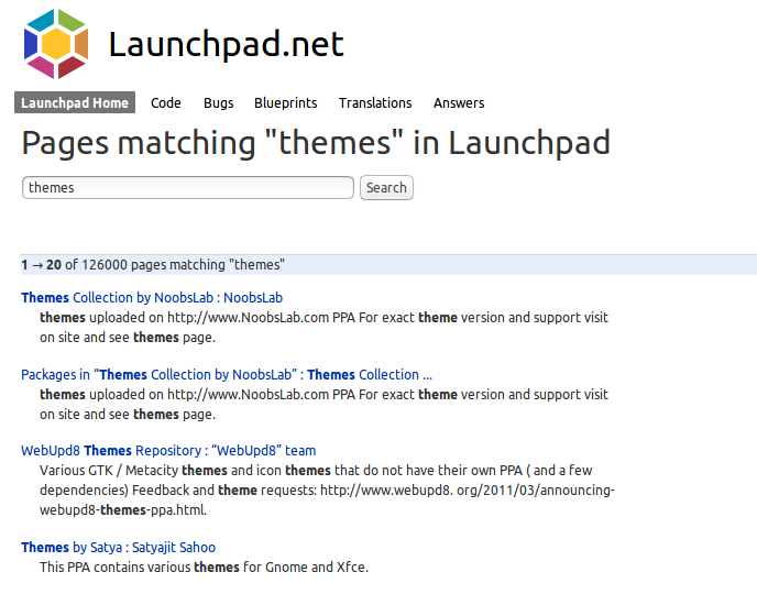 Launchpad.net